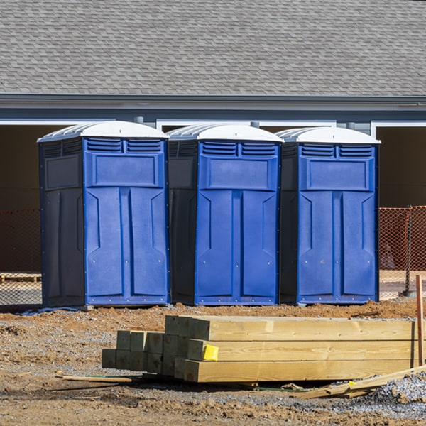 can i customize the exterior of the portable toilets with my event logo or branding in Brodhead